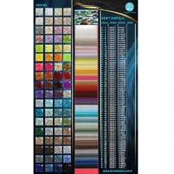 1552 Kraft Color Chart Wholesale Linen Tulle Curtain Fabrics Living Room and Bedroom Curtains 72 Models 100% Polyester